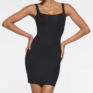 BNWOT Skims Body Tank Slip Dress Onyx S